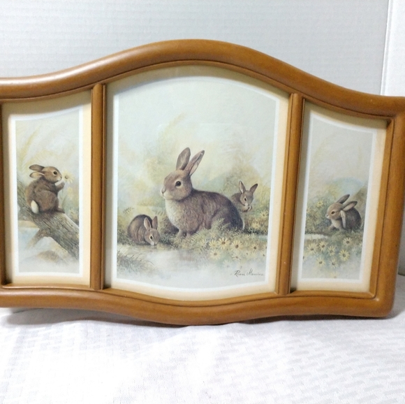 Wall Decor | Bunny Rabbits Print Picture Wall Art Ruane Manning | Poshmark